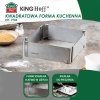 FORMA REGULOWANA RANT DO CIAST TORTÓW KINGHOFF KH-1906 KWADRATOWA